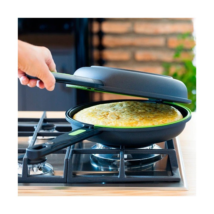 Sartén para torillas 24 cm (Sartén Doble) | Paelleros Roger
