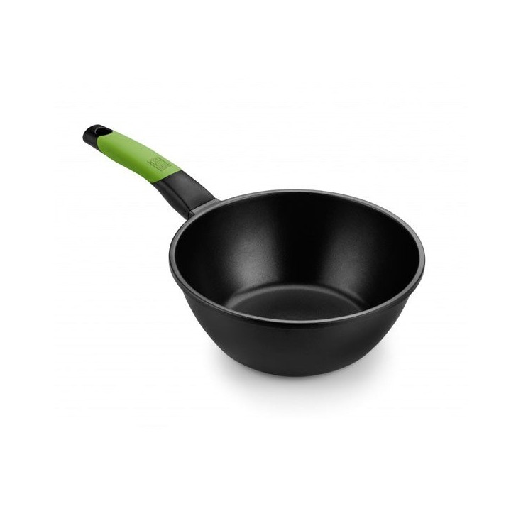 Sartén Wok 24cm de aluminio fundido 5,5mm | Paelleros Roger
