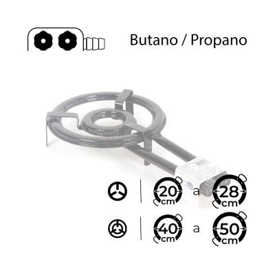 Paellero de 33cm Gama Premium Vaello *Extra Gas*