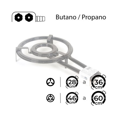 Paellero de 40cm Gama Premium Vaello *Extra Gas*