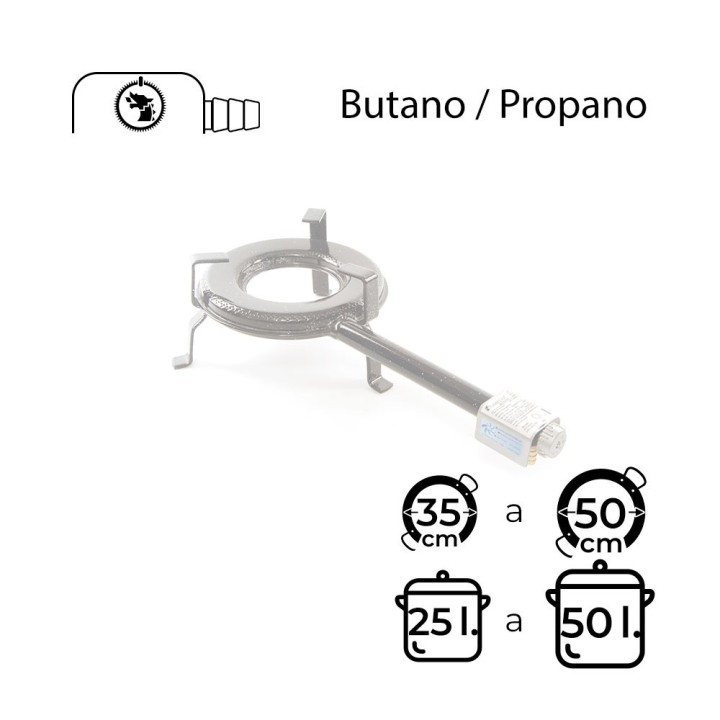 Hornillo Flames VLC G-250 de 25cm Gama Alta