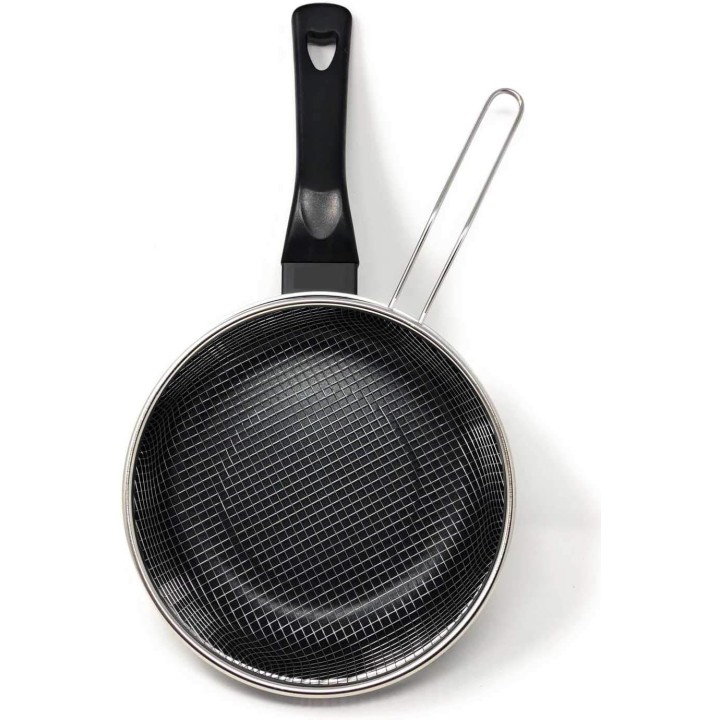 Sartén freidora con cestillo de 20cm | Paelleros Roger
