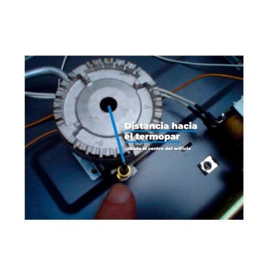 Boquilla Adaptador paellero MABEL 43 mm para termopar