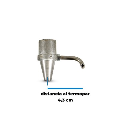 Boquilla Adaptador paellero MABEL 43 mm para termopar