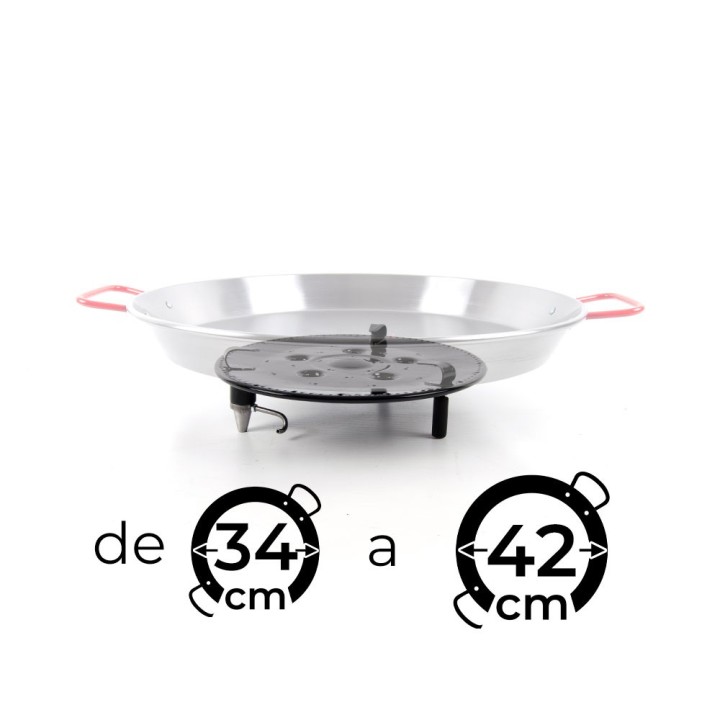Paellero MA-BEL 27 cm 43mm cánula termopar (4,3 cm)