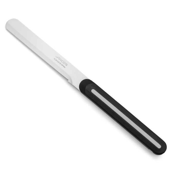 Cuchillo desayuno negro-blanco Arcos | Paelleros Roger