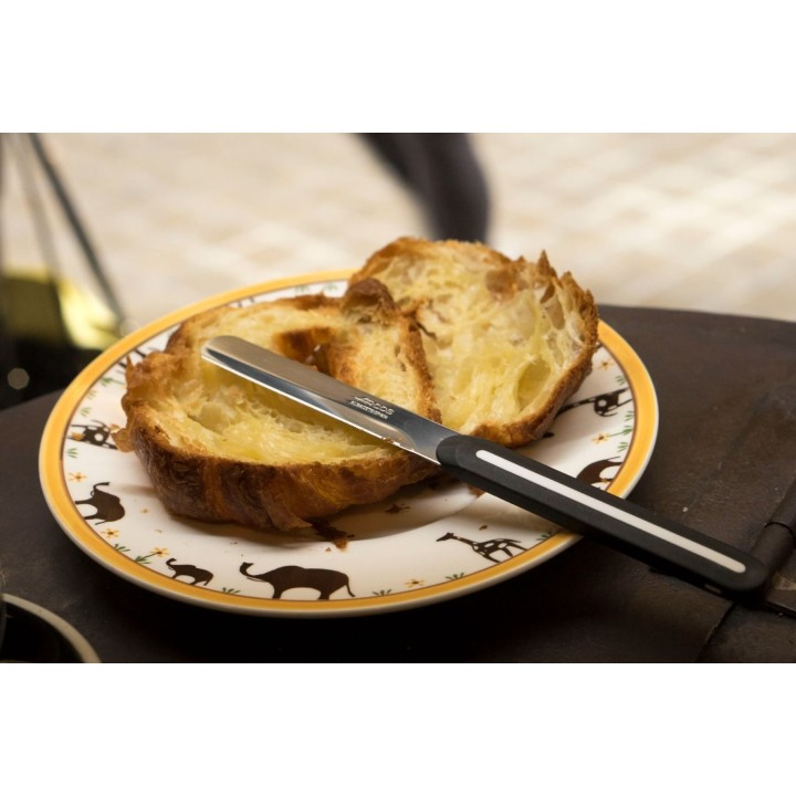 Cuchillo desayuno negro-blanco Arcos | Paelleros Roger