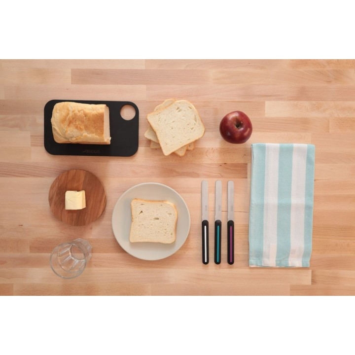 Cuchillo desayuno negro-blanco Arcos | Paelleros Roger