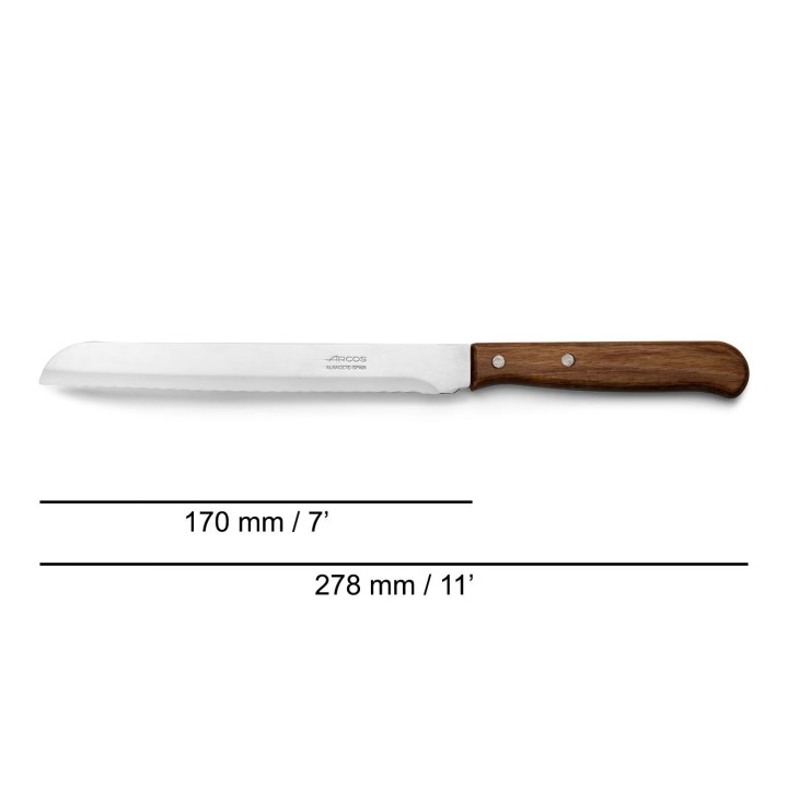 Cuchillo Arcos Panero de 170mm | Paelleros Roger