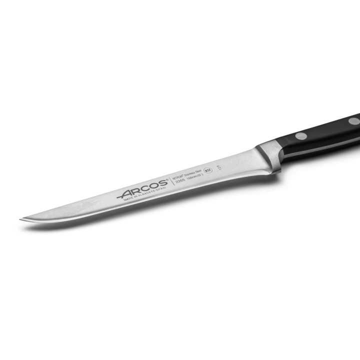 Cuchillo deshuesador flexible 160mm | Paelleros Roger