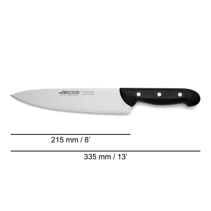Cuchillo Arcos Cocinero de 215mm  | Paelleros Roger