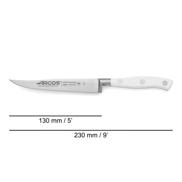 Cuchillo Arcos Chuletero de 130mm  | Paelleros Roger