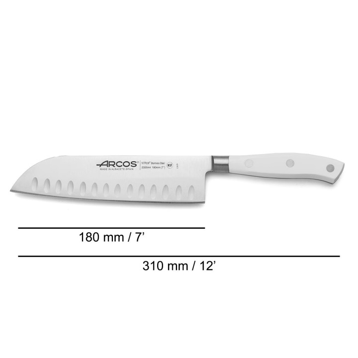 Cuchillo Arcos Santoku de 180mm | Paelleros Roger
