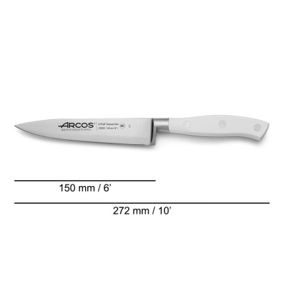 Cuchillo Cocinero (150mm) Serie Riviera Blanc 233424