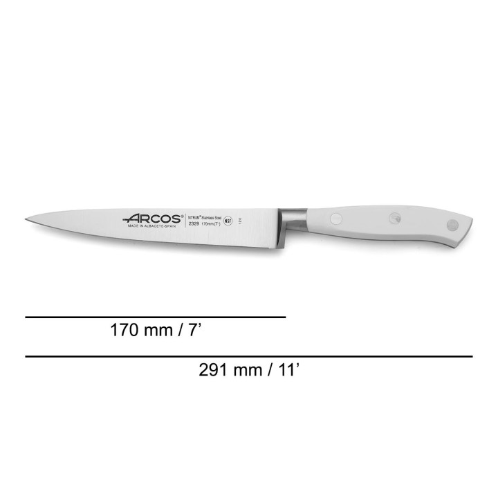 Cuchillo Arcos Lenguado de 170mm  | Paelleros Roger