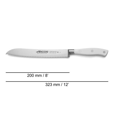 Cuchillo Panero (200mm) Serie Riviera Blanc 231324