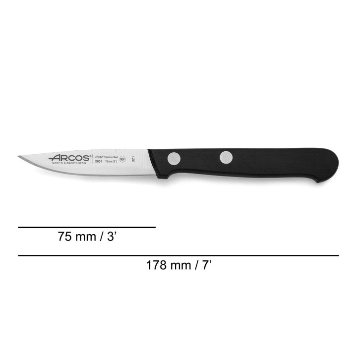 Cuchillo Arcos Mondador de 75mm  | Paelleros Roger