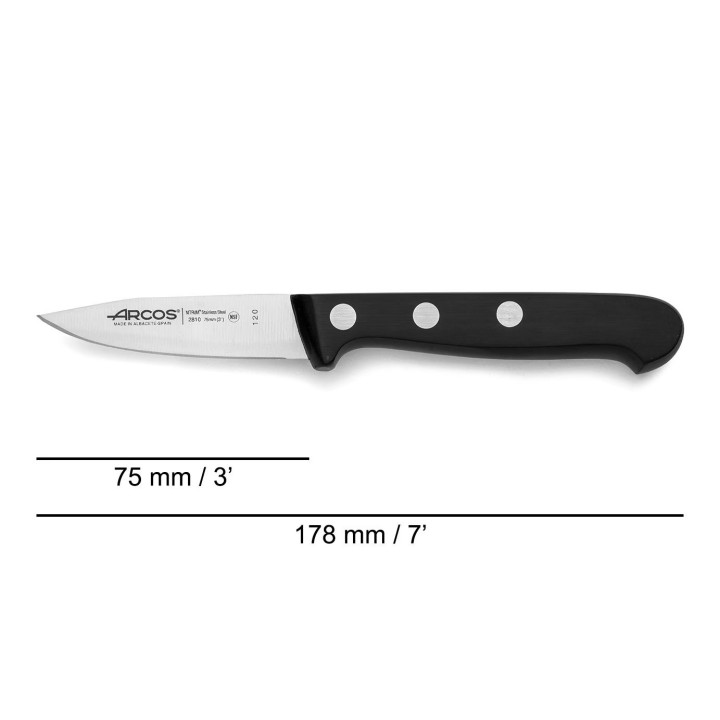Cuchillo Arcos Mondador de 75mm | Paelleros Roger