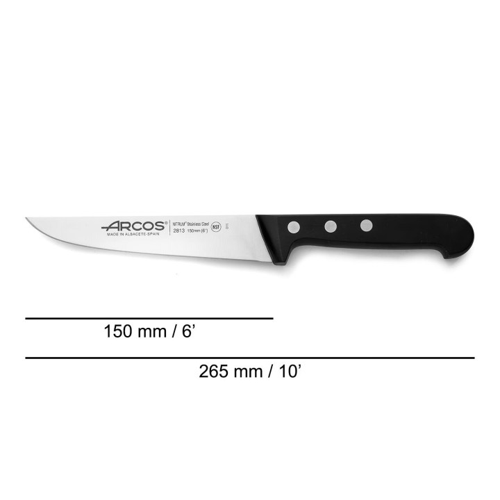 Cuchillo Arcos Cocina de 150mm  | Paelleros Roger