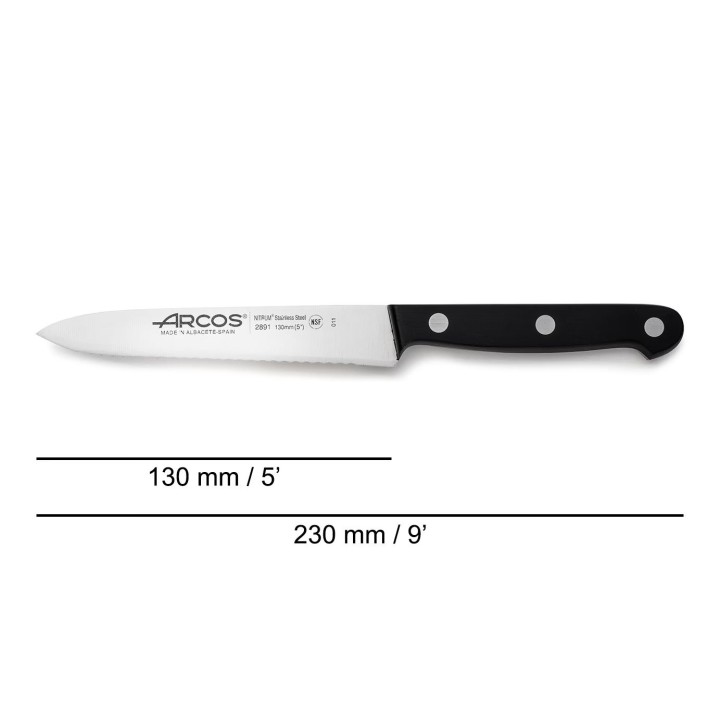 Cuchillo Arcos Tomatero de 130mm  | Paelleros Roger