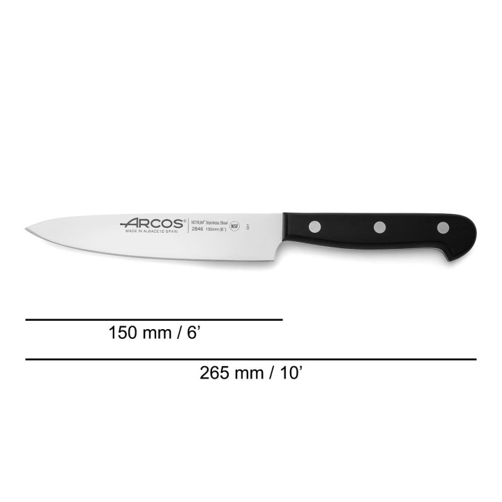 Cuchillo Arcos Cocinero de 150mm | Paelleros Roger