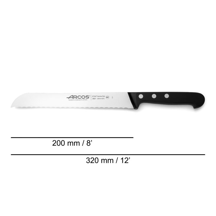Cuchillo Arcos Panero de 200mm | Paelleros Roger