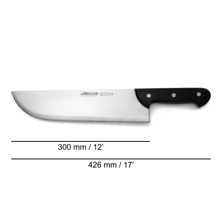 Cuchillo Arcos Carnicero de 300mm | Paelleros Roger