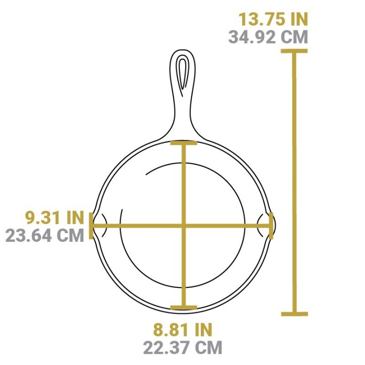 Sartén hierro fundido Lodge 23cm | Paelleros Roger