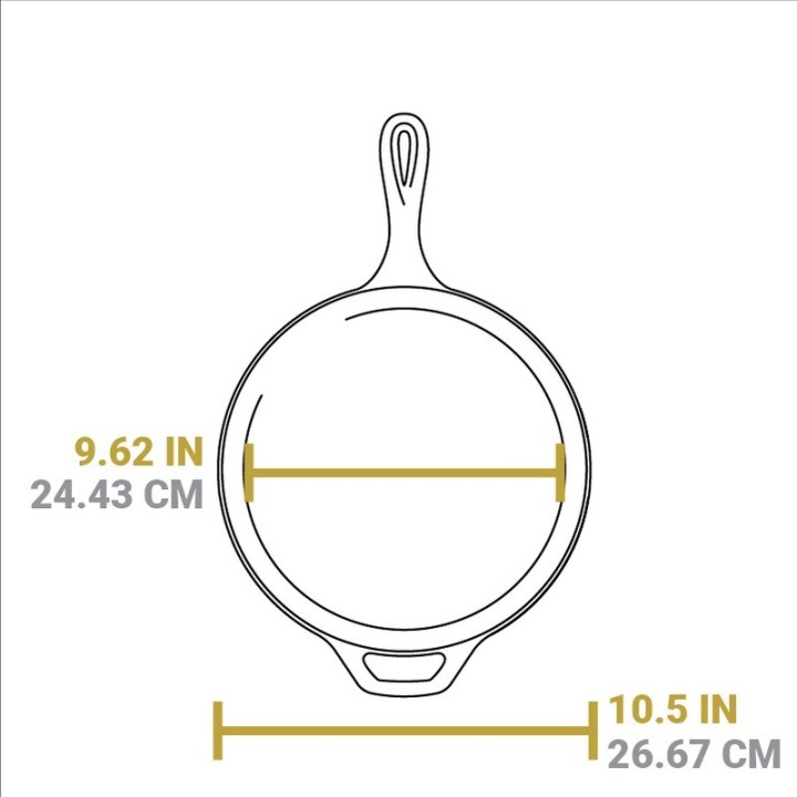 Juego 2 sartenes hierro fundido Lodge 26cm | Paelleros Roger