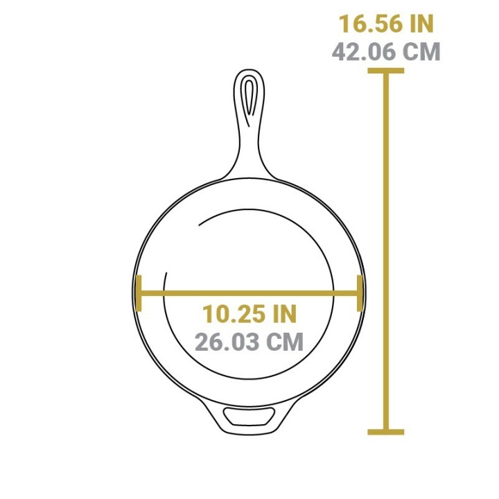 Juego 2 sartenes hierro fundido Lodge 26cm | Paelleros Roger
