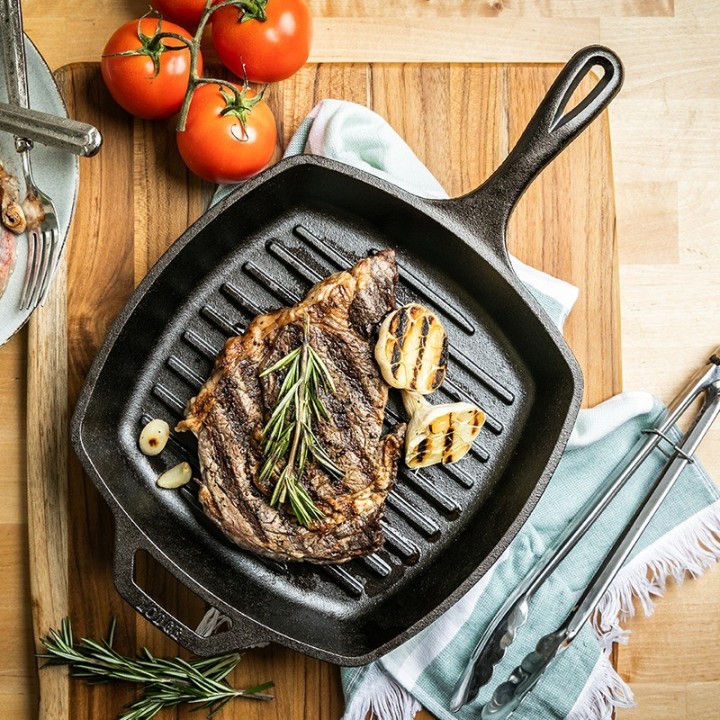 Grill rayas hierro fundido Lodge 27cm | Paelleros Roger