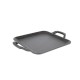Plancha lisa cuadrada con asas 28cm
