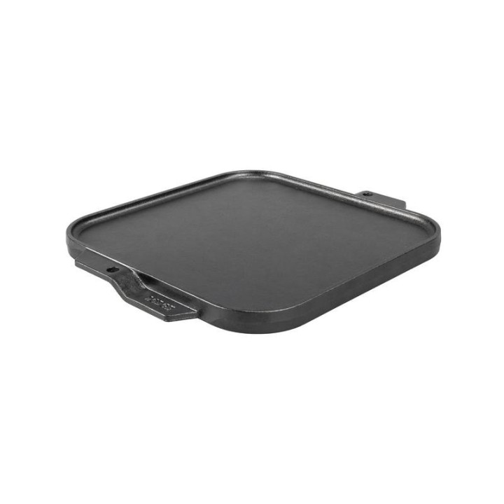 Plancha cuadrada reversible hierro fundido Lodge 26cm | Paelleros Roger