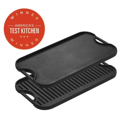 Plancha rectangular reversible hierro fundido Lodge 51x27cm