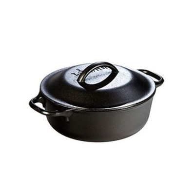 Cacerola con tapa hierro fundido Lodge 20cm