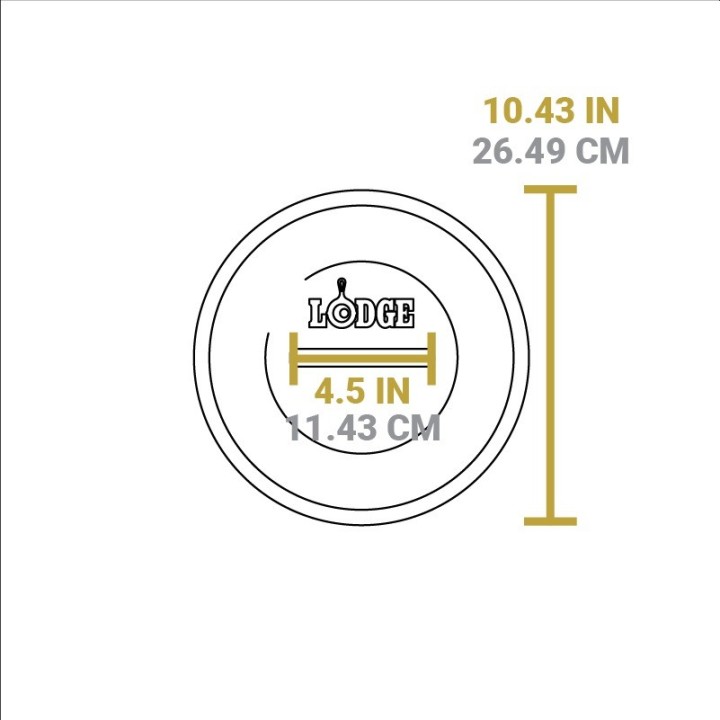 Cacerola con tapa hierro fundido Lodge 26cm | Paelleros Roger