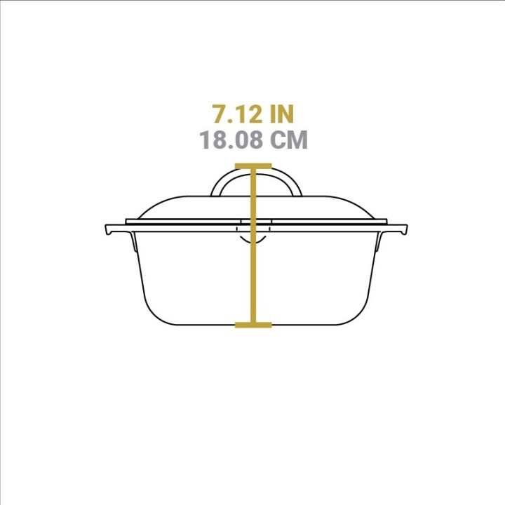 Cacerola con tapa hierro fundido Lodge 30cm | Paelleros Roger