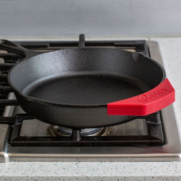 Asa protectora silicona rojo 13cm para cacerola Lodge