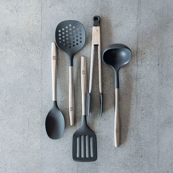 Bote con 5 utensilios Signature | Paelleros Roger