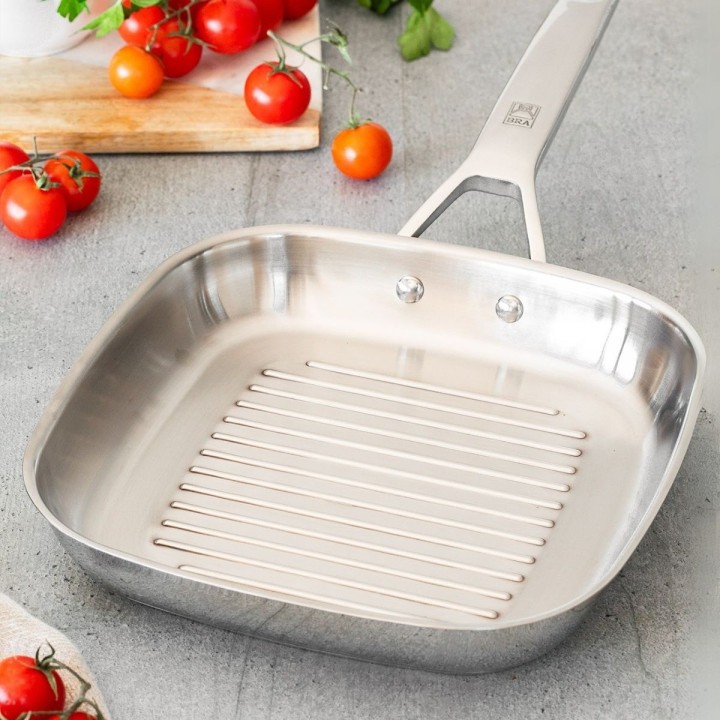Grill con rayas Bra Signature 28cm | Paelleros Roger