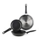 Set de 3 Sartenes Kuhn Rikon Easy Induction 18/22/26 cm