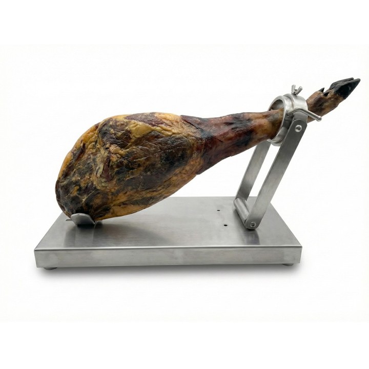 Jamonero Inoxidable Plegable y Giratorio Flores Cortés 17845 | Paelleros Roger