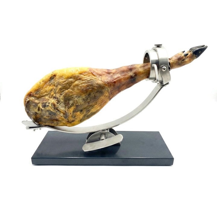 Jamonero Giratorio Basculante Inox Base Fibra | Paelleros Roger