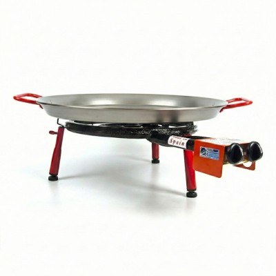 Kit Super Paellero + Paella para 8 personas + patas encimera