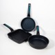 Pack Ahorro Sartenes Arcos Thera - Kit Especial Día del Padre (20cm + 24cm + Grill)