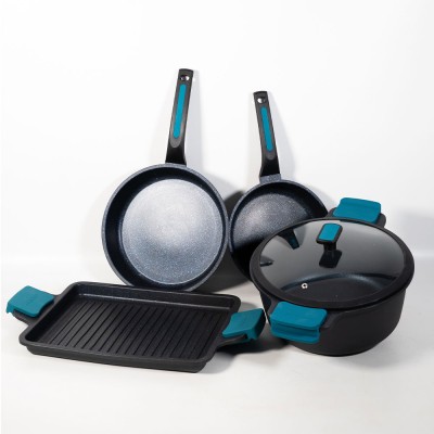 Pack Ahorro Arcos Thera "Chef" - Día del Padre (Sartenes, Grill y Cacerola 28cm)