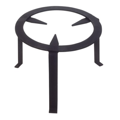 Trébede redondo de hierro 45 cm para paellas a leña