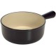 Cazo poleón de hierro negro mate con mango (18 cm)
