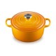 Cocotte redonda Evolution Nectar 20 cm de hierro fundido