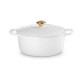 Cocotte redonda Le Creuset Evolution 28 cm Blanca